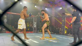 Alim Nəbiyev Batumidə beynəlxalq turnirdə MMA üzrə növbəti qələbəsini qazandı (FOTO)