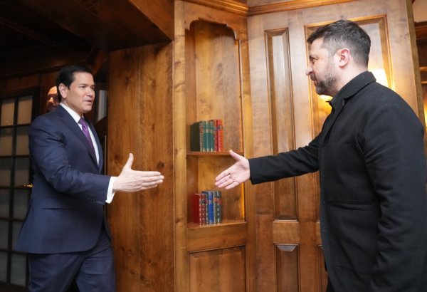 Rubio Zelenski ilə görüşdə müdafiə sahəsində əməkdaşlığı müzakirə edib