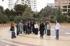 AzMİU-da WUF13 çərçivəsində tələbələr üçün beynəlxalq tematik "workshop" keçirilib (FOTO)
