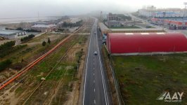 Abşeronda bu yolun təmiri yekunlaşdı (FOTO)