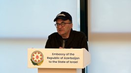Tel-Əvivdə və Qüdsdə Azərbaycan-İsrail kinematoqrafçılarının birgə filmi təqdim olundu (FOTO)