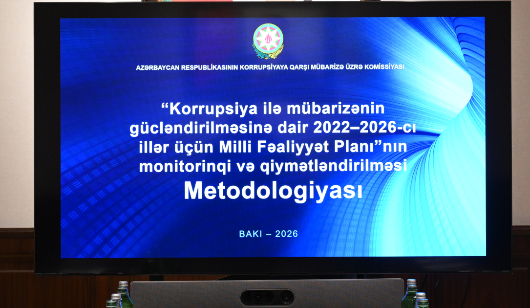 Azərbaycan Respublikasının Korrupsiyaya qarşı mübarizə üzrə Komissiyasının iclası keçirilib (FOTO)