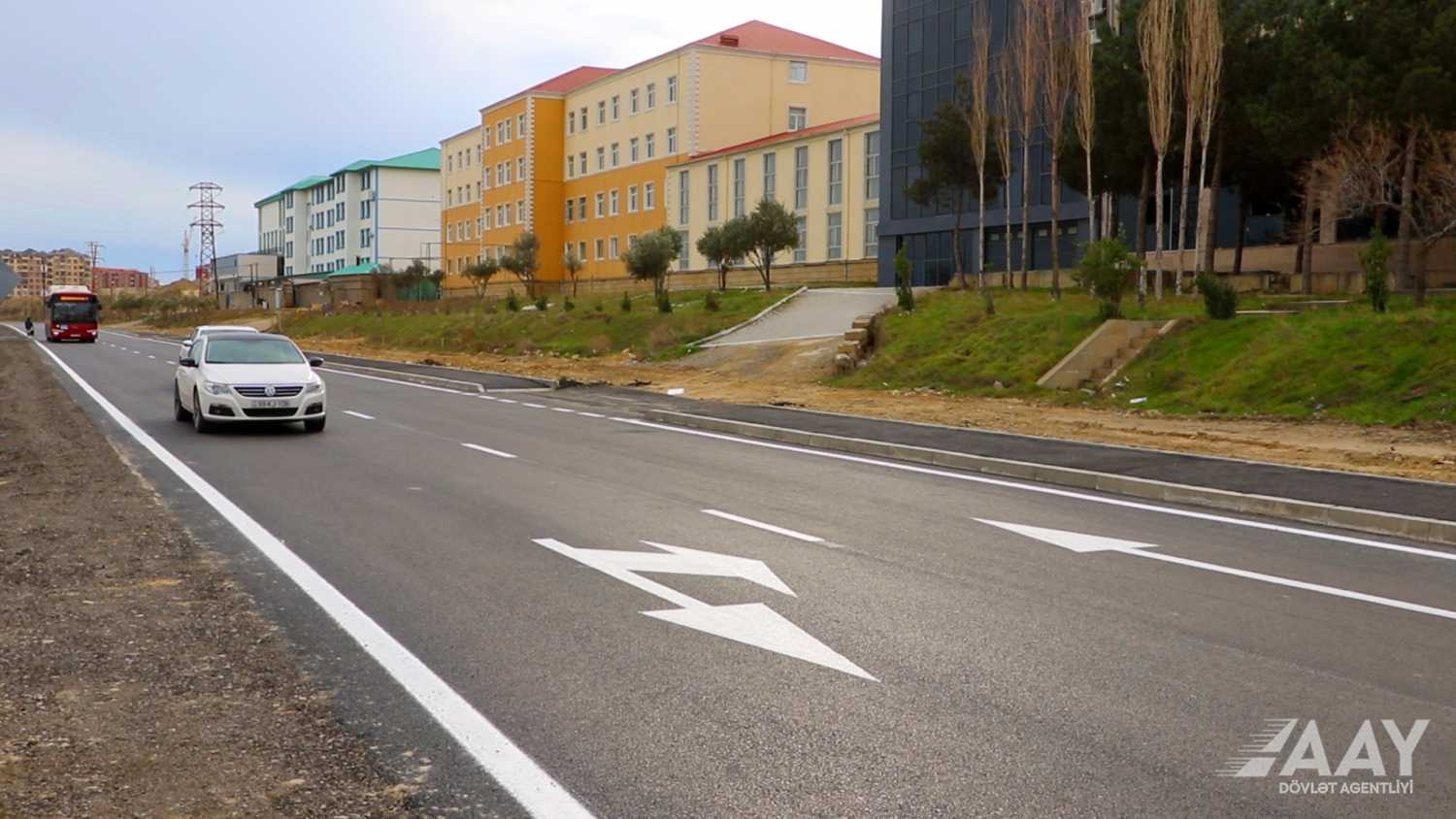 Abşeronda bu yolun təmiri yekunlaşdı (FOTO)