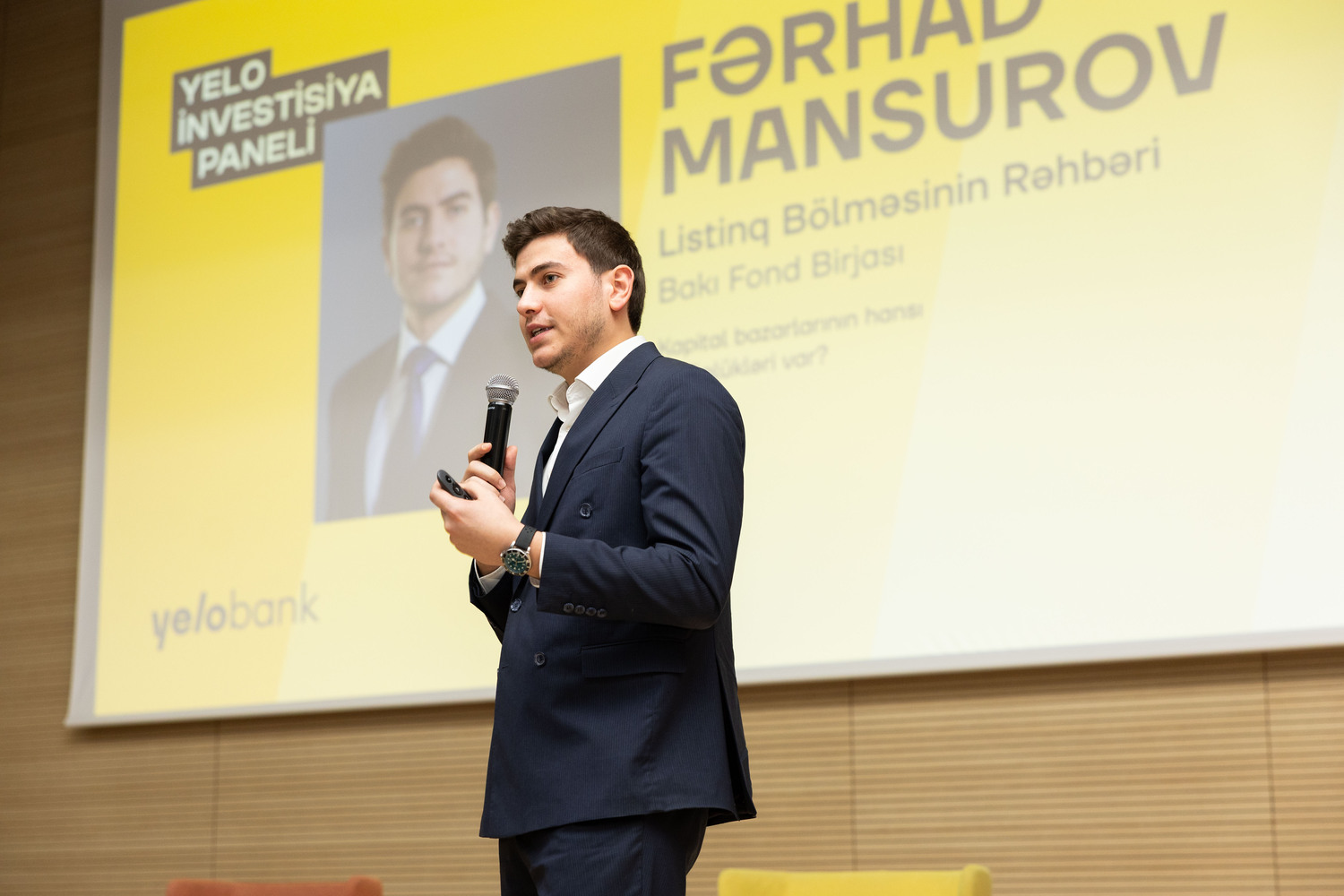 Yelo Bank-da ilk "Yelo İnvestisiya Paneli" keçirilib (FOTO)