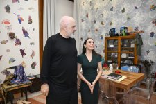Leyla Əliyeva Tiranada Albaniyanın Baş naziri Edi Rama ilə görüşüb (FOTO)
