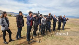 Jurnalistlər minatəmizləmə işləri ilə tanış oldu (FOTO)