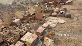 Jurnalistlər minatəmizləmə işləri ilə tanış oldu (FOTO)