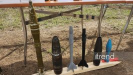 Jurnalistlər minatəmizləmə işləri ilə tanış oldu (FOTO)