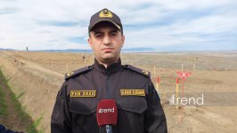 Jurnalistlər minatəmizləmə işləri ilə tanış oldu (FOTO)