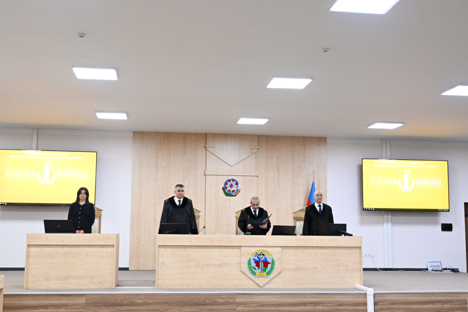 Ruben Vardanyana hökm oxunub (FOTO/VİDEO) (YENİLƏNİB)