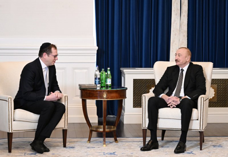 Prezident İlham Əliyev Vaşinqtonda Amerika İsrail İctimai Əlaqələr Komitəsinin icraçı direktoru və digər rəhbər heyəti ilə görüşüb (FOTO/VİDEO)