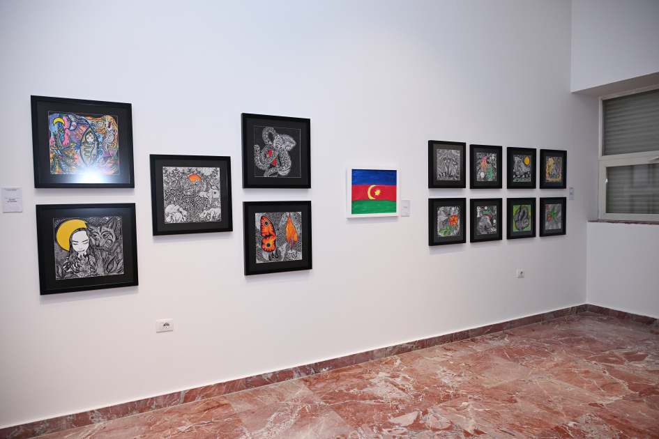 Leyla Əliyeva və Arzu Əliyeva Tiranada MAMA “Ana təbiət” beynəlxalq incəsənət sərgisinin açılışında iştirak ediblər (FOTO)