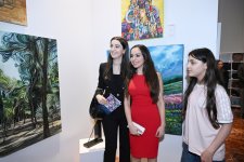 Leyla Əliyeva və Arzu Əliyeva Tiranada MAMA “Ana təbiət” beynəlxalq incəsənət sərgisinin açılışında iştirak ediblər (FOTO)