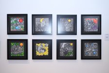 Leyla Əliyeva və Arzu Əliyeva Tiranada MAMA “Ana təbiət” beynəlxalq incəsənət sərgisinin açılışında iştirak ediblər (FOTO)