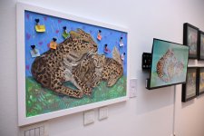 Leyla Əliyeva və Arzu Əliyeva Tiranada MAMA “Ana təbiət” beynəlxalq incəsənət sərgisinin açılışında iştirak ediblər (FOTO)