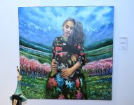 Leyla Əliyeva və Arzu Əliyeva Tiranada MAMA “Ana təbiət” beynəlxalq incəsənət sərgisinin açılışında iştirak ediblər (FOTO)