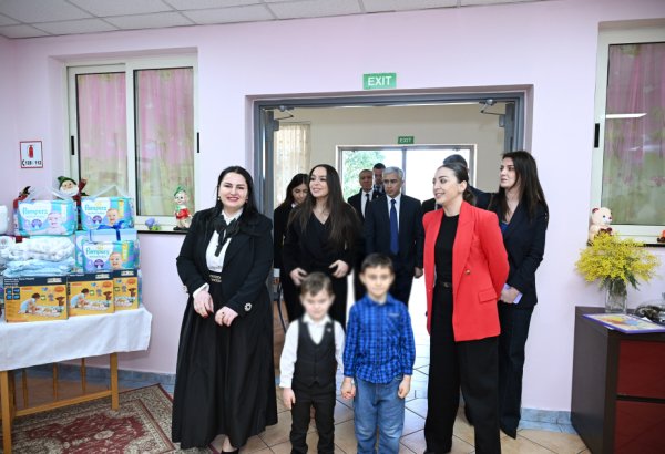 Heydər Əliyev Fondunun vitse-prezidenti Leyla Əliyeva Tiranada “Hannah və Rosafa” uşaq evini və "Mother Teresa" Universitet Xəstəxana Mərkəzini ziyarət edib (FOTO)