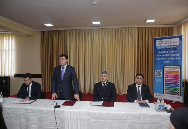 Xaçmazın Köhnə Xaçmaz kəndində səyyar qəbul keçirilib