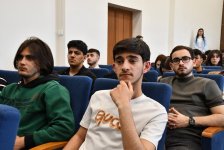 “İnnovasiya və Süni İntellekt” üzrə Təqaüd Proqramı çərçivəsində Qarabağ Universitetində ilk infosessiya baş tutub (FOTO)