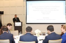 BMT ilə dayanıqlı inkişaf üzrə əməkdaşlığa dair müzakirələr aparılıb (FOTO)