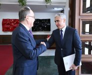 Heydər Əliyev Fondunun vitse-prezidenti Leyla Əliyeva Tiranada Albaniya Prezidenti Bayram Beqay ilə görüşüb (FOTO)