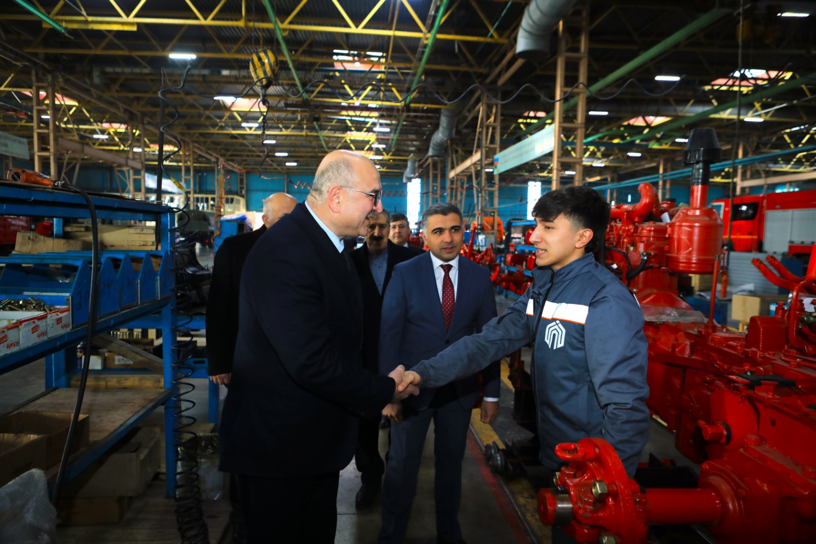 Gəncə Avtomobil Zavodu uşaq evinin yeniyetmələrinin işlə təminat layihəsinə başlayıb (FOTO)