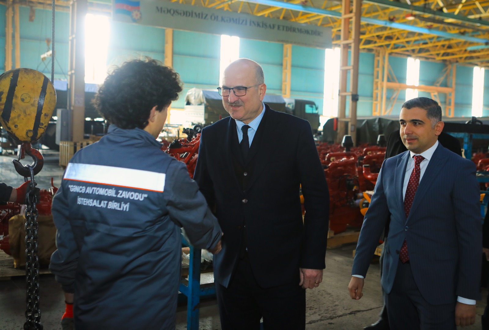 Gəncə Avtomobil Zavodu uşaq evinin yeniyetmələrinin işlə təminat layihəsinə başlayıb (FOTO)