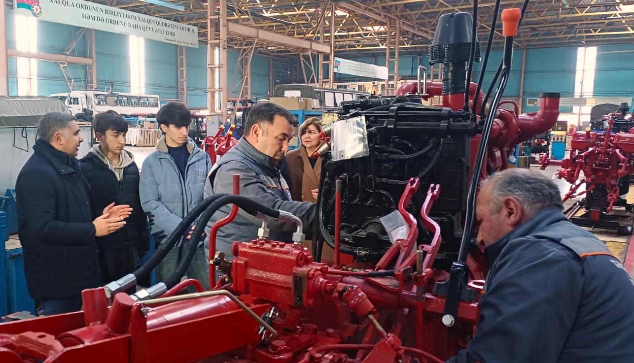 Gəncə Avtomobil Zavodu uşaq evinin yeniyetmələrinin işlə təminat layihəsinə başlayıb (FOTO)