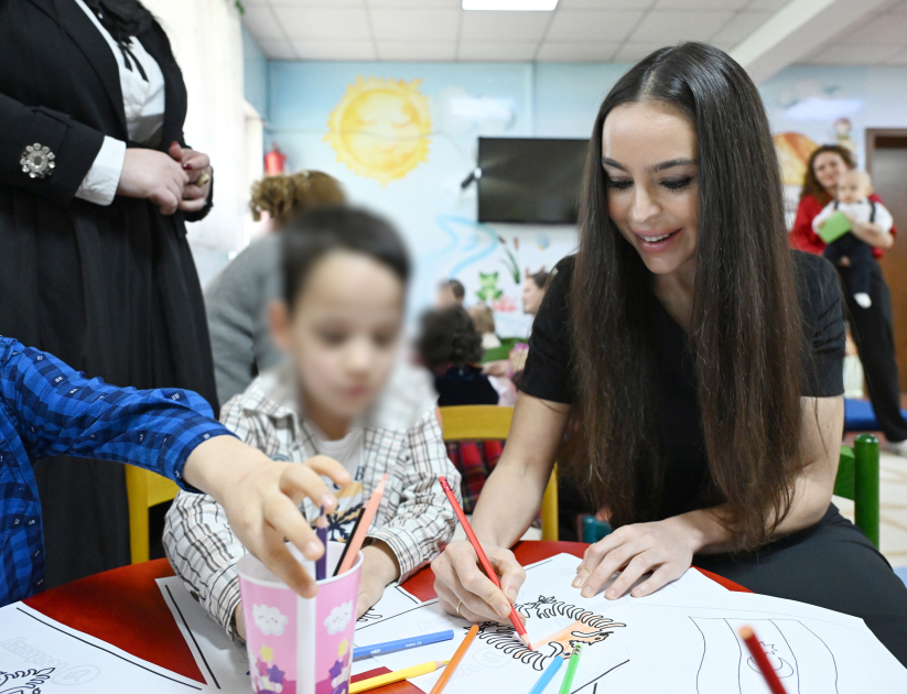 Heydər Əliyev Fondunun vitse-prezidenti Leyla Əliyeva Tiranada “Hannah və Rosafa” uşaq evini və "Mother Teresa" Universitet Xəstəxana Mərkəzini ziyarət edib (FOTO)