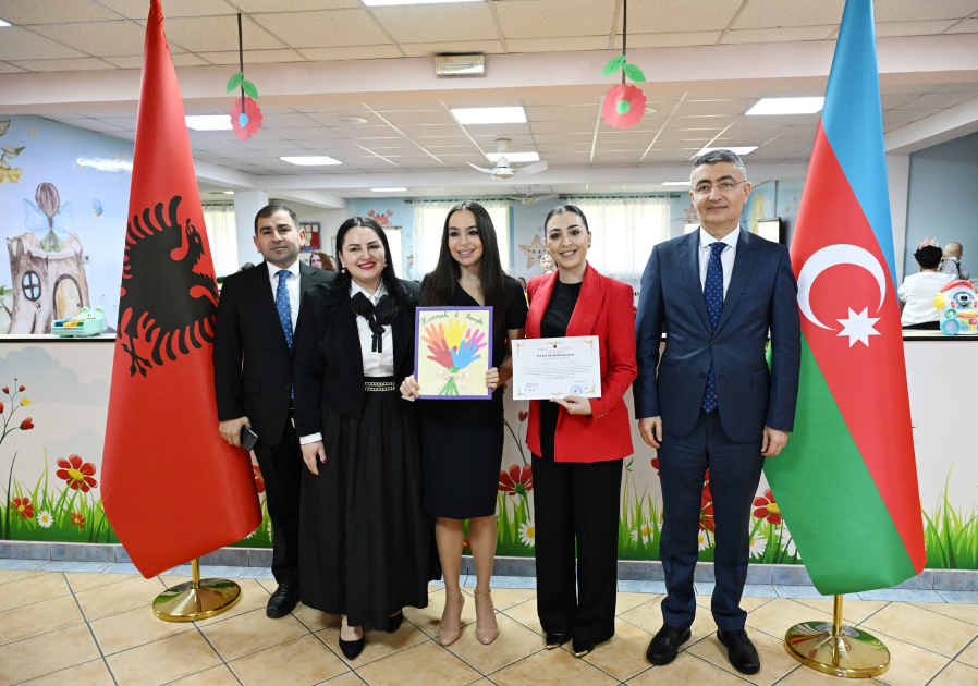 Heydər Əliyev Fondunun vitse-prezidenti Leyla Əliyeva Tiranada “Hannah və Rosafa” uşaq evini və "Mother Teresa" Universitet Xəstəxana Mərkəzini ziyarət edib (FOTO)