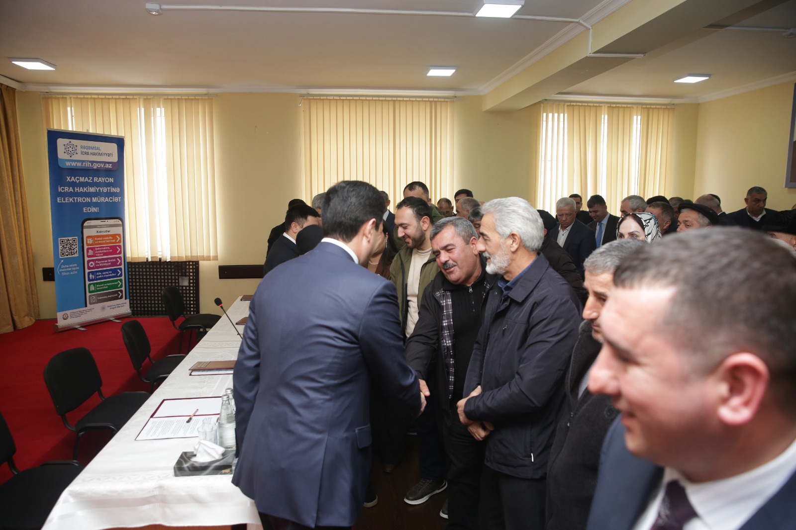 Xaçmazın Köhnə Xaçmaz kəndində səyyar qəbul keçirilib