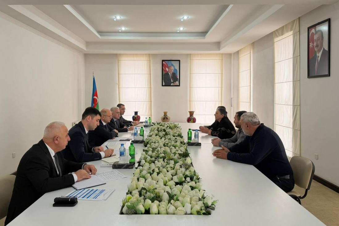 Energetika naziri Qubada vətəndaşları qəbul edib (FOTO)