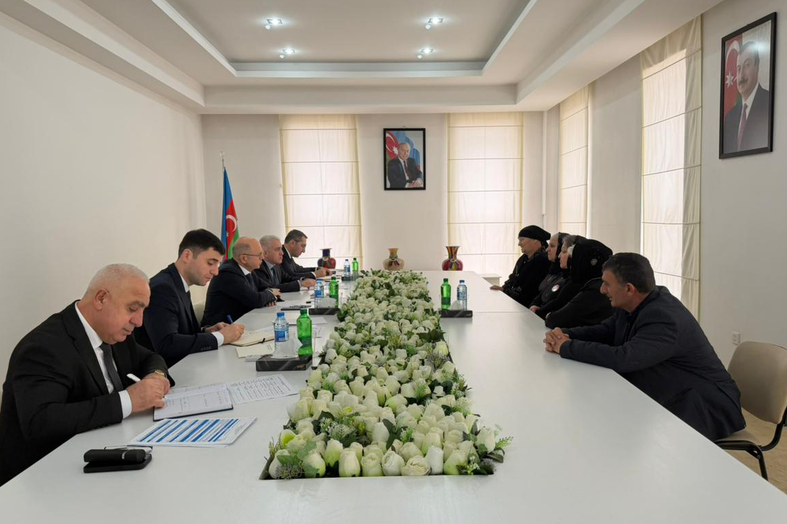 Energetika naziri Qubada vətəndaşları qəbul edib (FOTO)