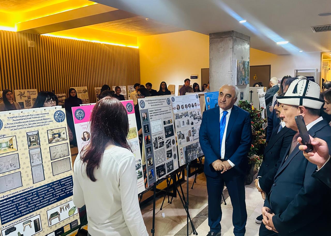 UNEC Dizayn Məktəbində Layihə Əsaslı Öyrənmənin II hesabat-sərgisi keçirilib (FOTO)