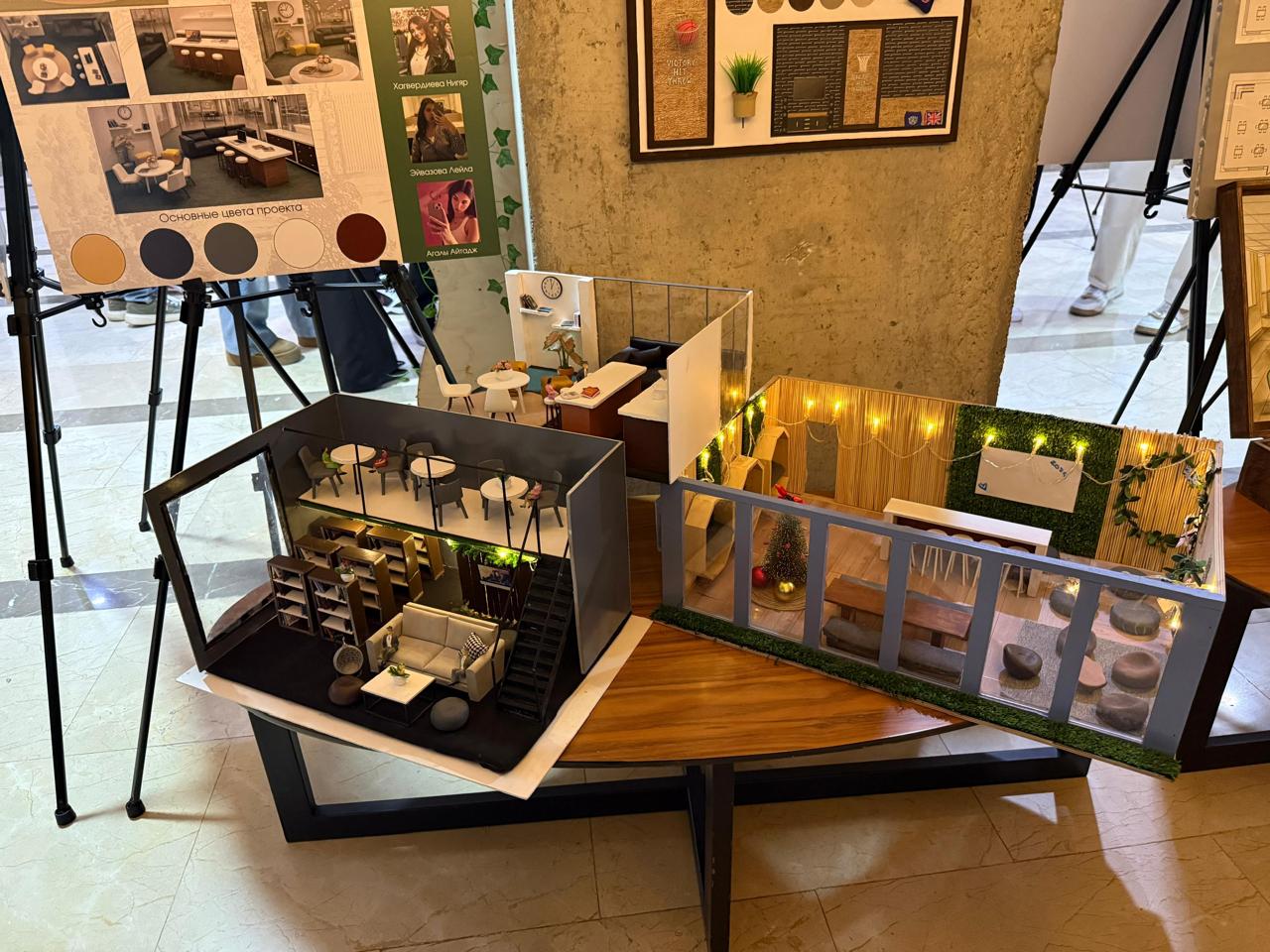 UNEC Dizayn Məktəbində Layihə Əsaslı Öyrənmənin II hesabat-sərgisi keçirilib (FOTO)