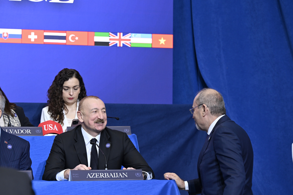 Prezident İlham Əliyev Vaşinqtonda Sülh Şurasının ilk iclasında iştirak edib (FOTO/VİDEO) (YENİLƏNİB-3)