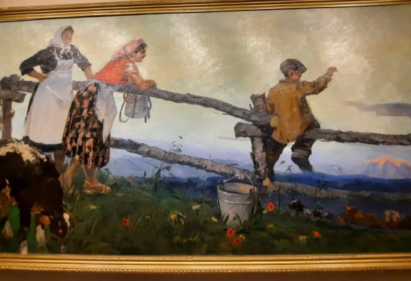 Bakıda Davud Kazımovun anadan olmasının 100 illiyinə həsr olunmuş sərgi açılıb (FOTO)