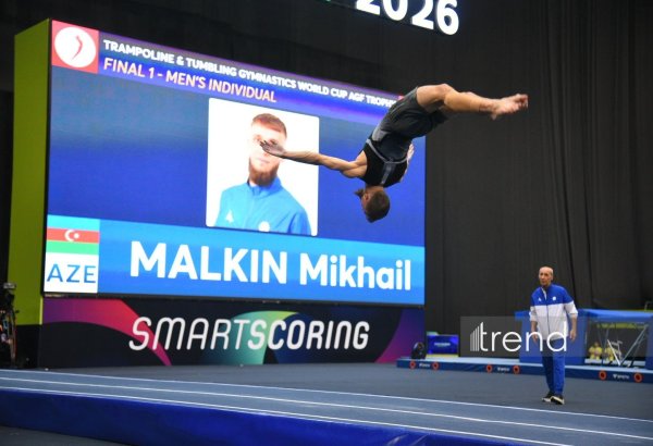 Bakıda batut gimnastikası və tamblinq üzrə Dünya kuboku başa çatdı (FOTO)