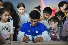 Bakıda batut gimnastikası və tamblinq üzrə Dünya kuboku başa çatdı (FOTO)