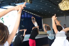 Bakıda IX Yoqa Festivalı keçirildi (FOTO)