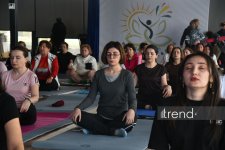 Bakıda IX Yoqa Festivalı keçirildi (FOTO)