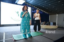 Bakıda IX Yoqa Festivalı keçirildi (FOTO)