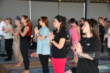 Bakıda IX Yoqa Festivalı keçirildi (FOTO)