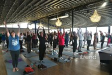 Bakıda IX Yoqa Festivalı keçirildi (FOTO)