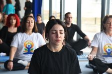 Bakıda IX Yoqa Festivalı keçirildi (FOTO)