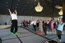 Bakıda IX Yoqa Festivalı keçirildi (FOTO)