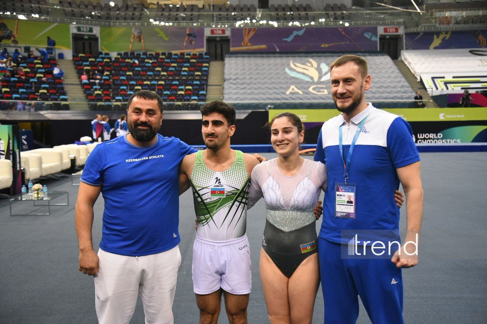Bakıda batut gimnastikası və tamblinq üzrə Dünya kuboku başa çatdı (FOTO)