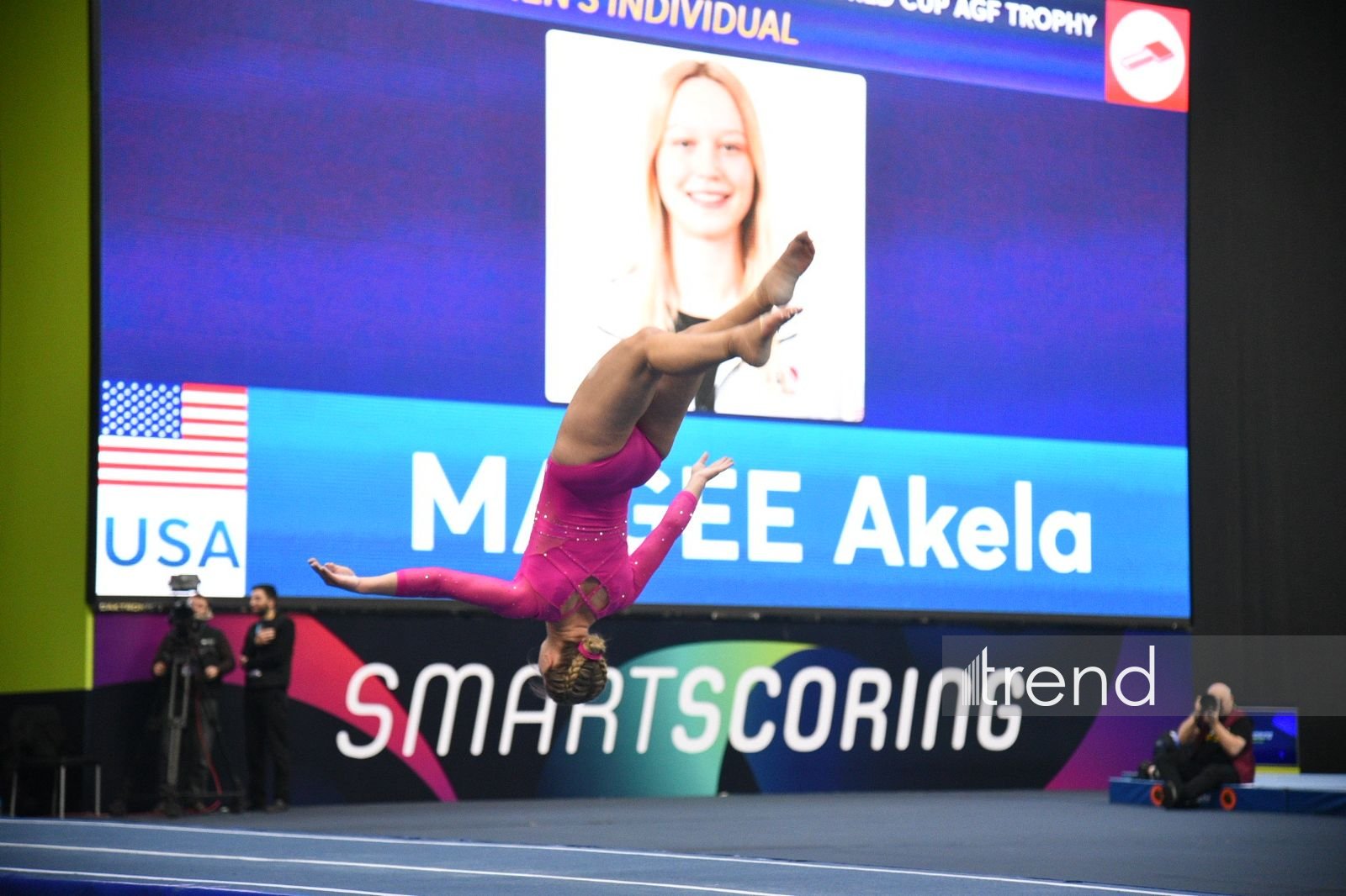 Bakıda batut gimnastikası və tamblinq üzrə Dünya kuboku başa çatdı (FOTO)