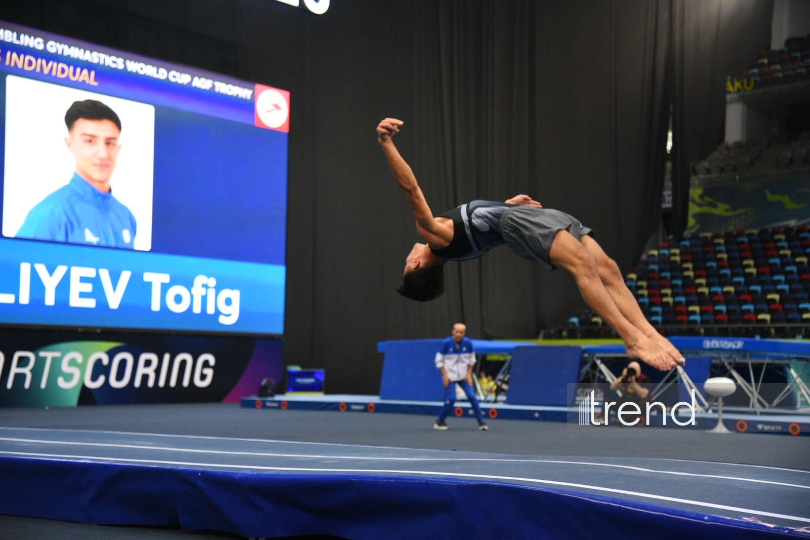 Bakıda batut gimnastikası və tamblinq üzrə Dünya kuboku başa çatdı (FOTO)