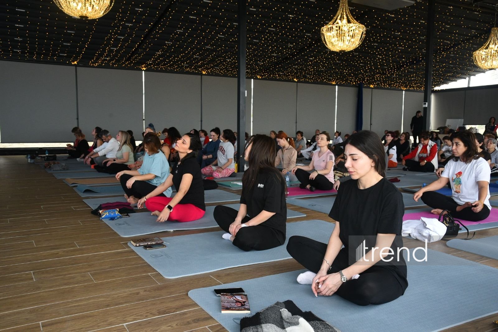 Bakıda IX Yoqa Festivalı keçirildi (FOTO)